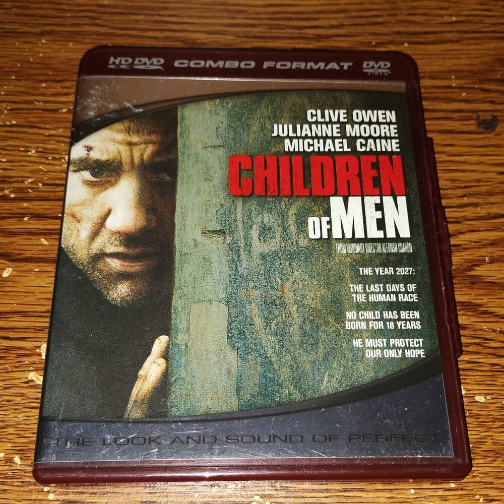 Children of Men (HD-DVD, DVD Combo, 2006) Clive Owen Julianne Moore Michael Cain